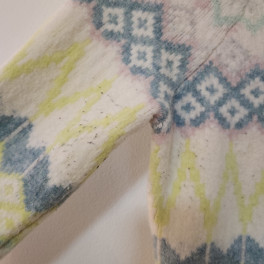 Loft Women's Multicolor Patterned Sweater - image 3